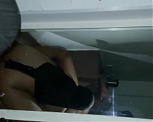 Ejaculated inside desi fiancee "Andar he bahaa diya"