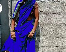 Desi village saree removing show finger