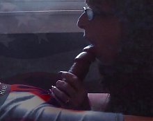 Sexy All American Granny Blowjob