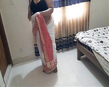 Indian sexy grandma gets rough fucked by grandson while cleaning her house