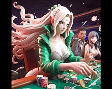 Tsunade and Madara Love Moment