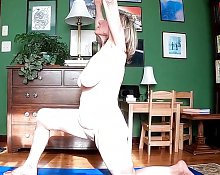 Hot Naked Yoga GILF