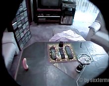 Mature Laura jerks horny cock