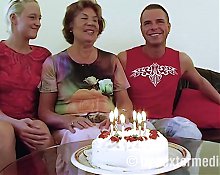 Birthday Fuck at Grandma Veras