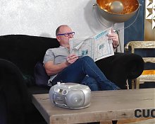 CUCK4K. Slut reaches powerful orgasms she almost forgot with her old husband