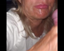 Producer Directs Wife to Suck Fans Cock