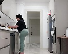 Caught fucking my busty stepmom