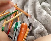 Remake: 17 pens, a carrot and the cable